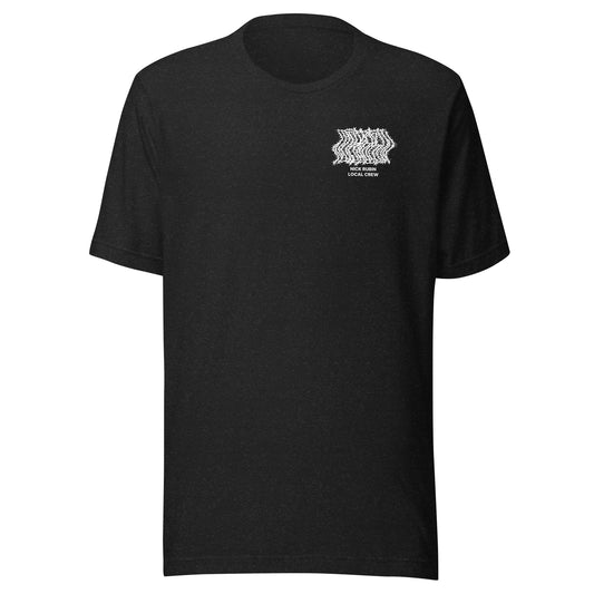 NICK RUBIN LOCAL CREW - LEFT CHEST - WHT | BLK